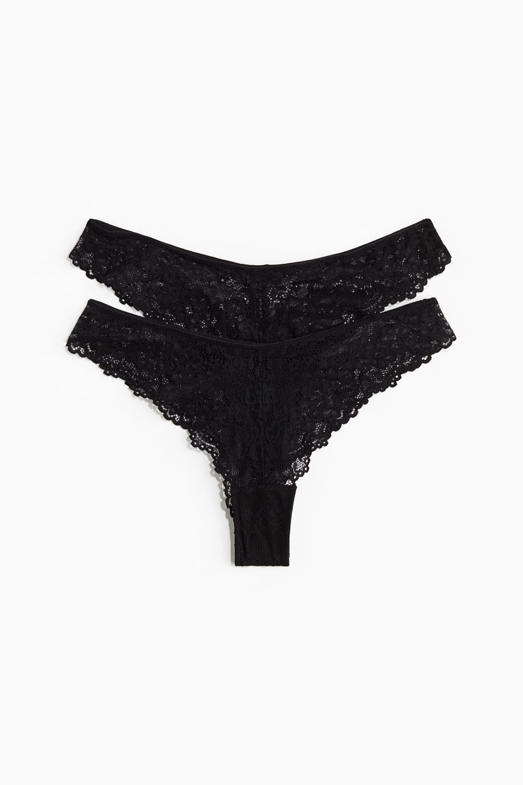 2-pack lace Brazilian briefs - H&m фото 5