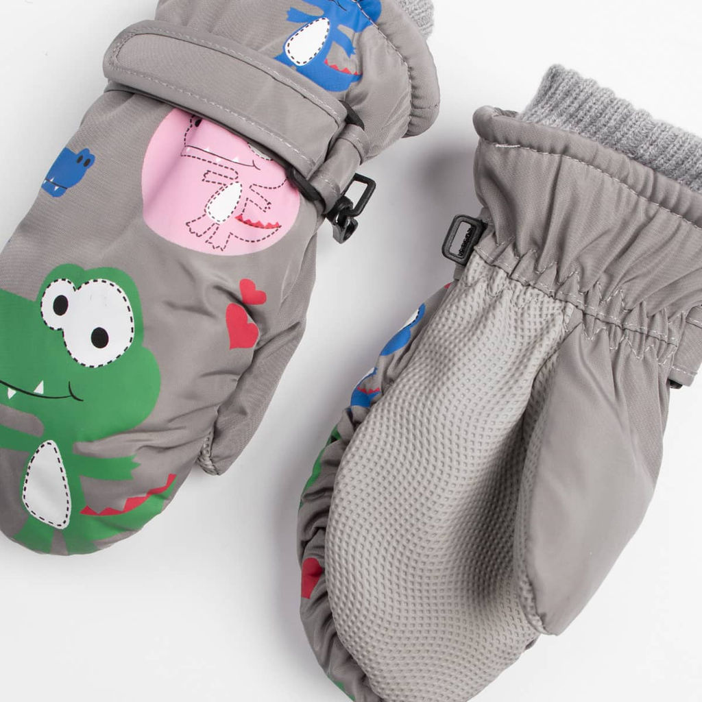 Варежки для мальчика болоньевые Kim Lin  фото 2