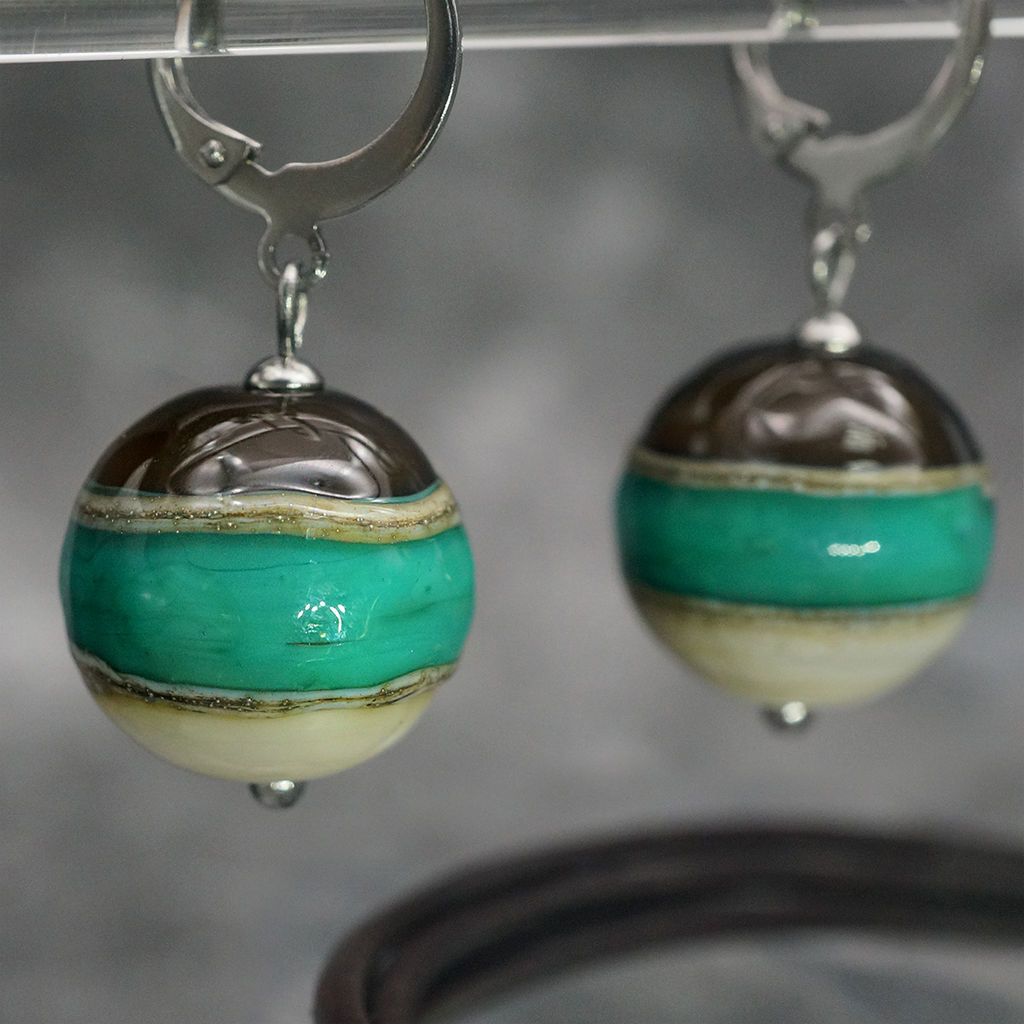 Серьги из муранского стекла - Vloes фото 5