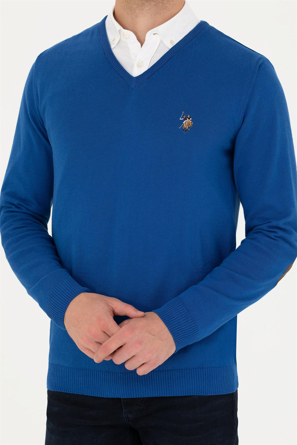 U. S. Polo Assn Мужской базовый свитер Saks - U.s. polo assn фото 6