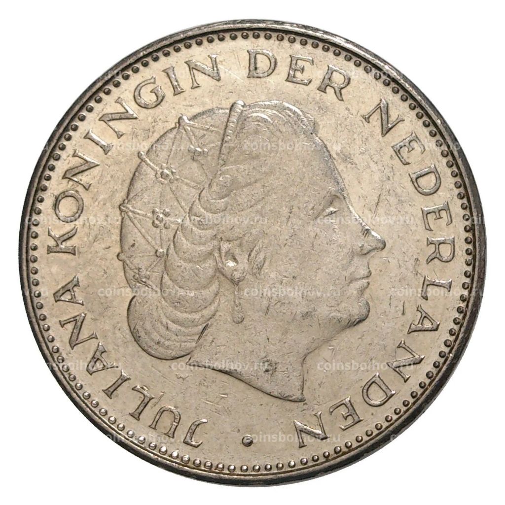 2 1/2 гульдена 1980 года Нидерланды