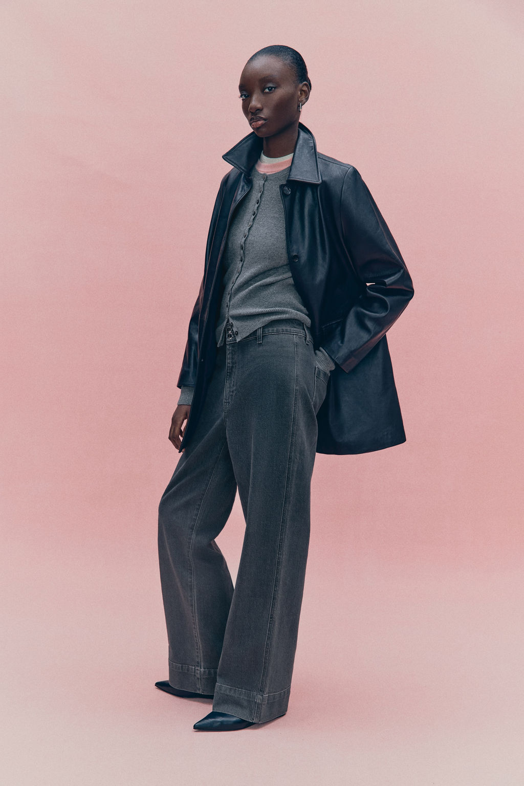Wide High Jeans - H&m фото 10