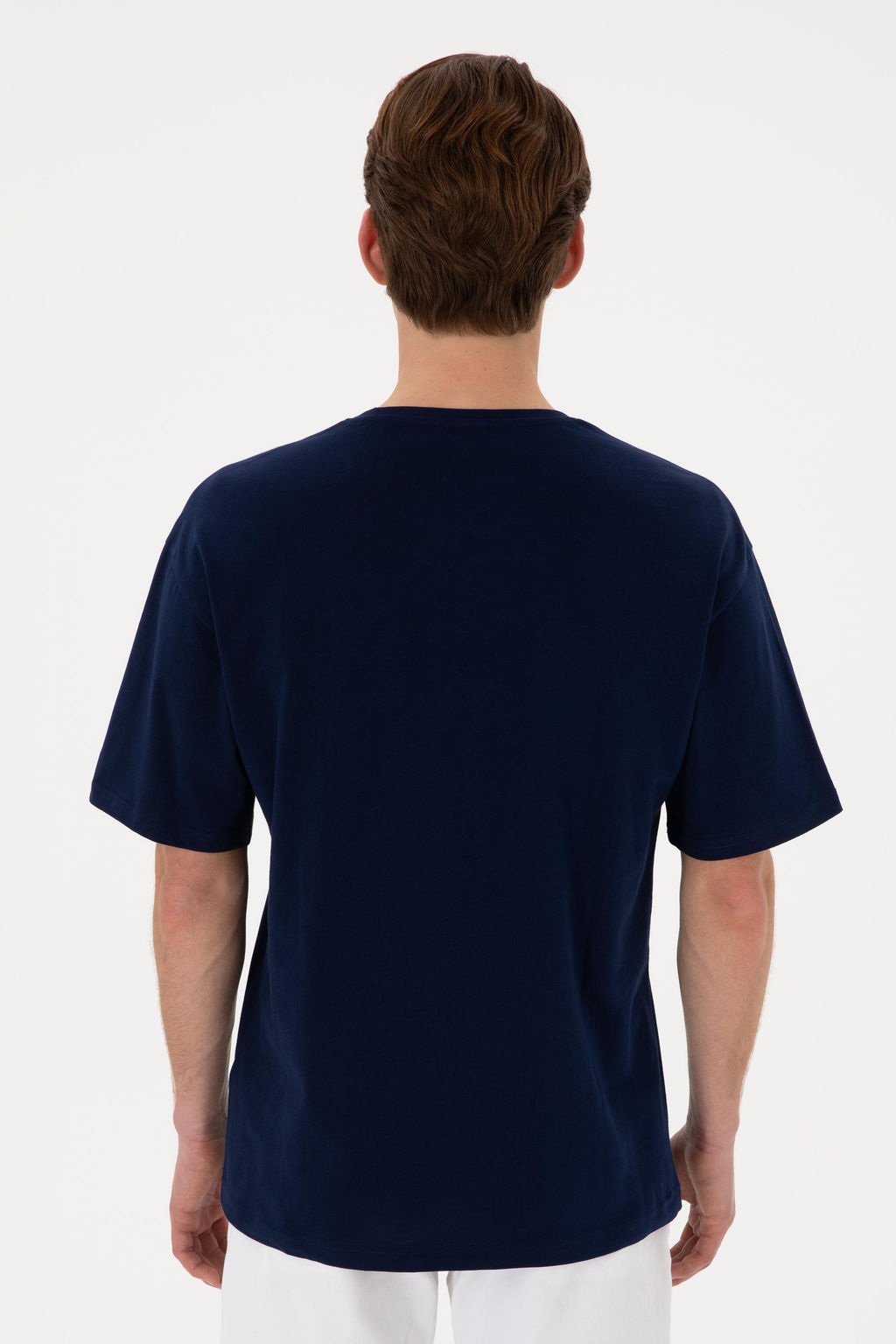 Erkek Comfort Fit Bisiklet Yaka Lacivert Ti__rt Sepette S_rpriz _ndirim - U.s. polo assn фото 5