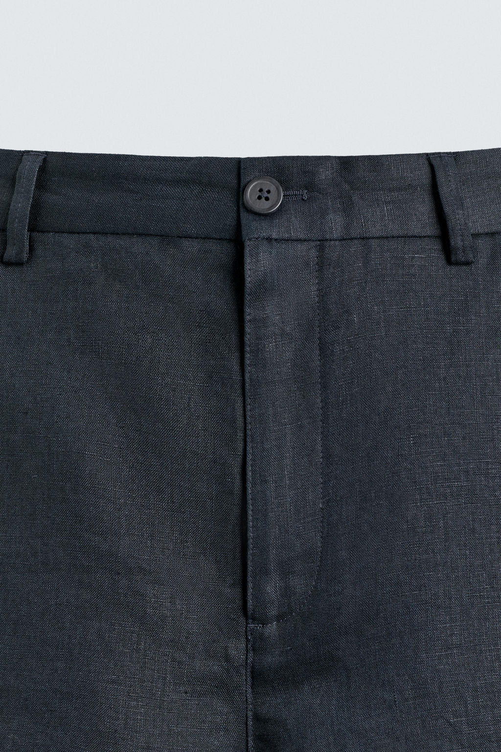 BERMUDA REGULAR FIT 100% LINO / Marino