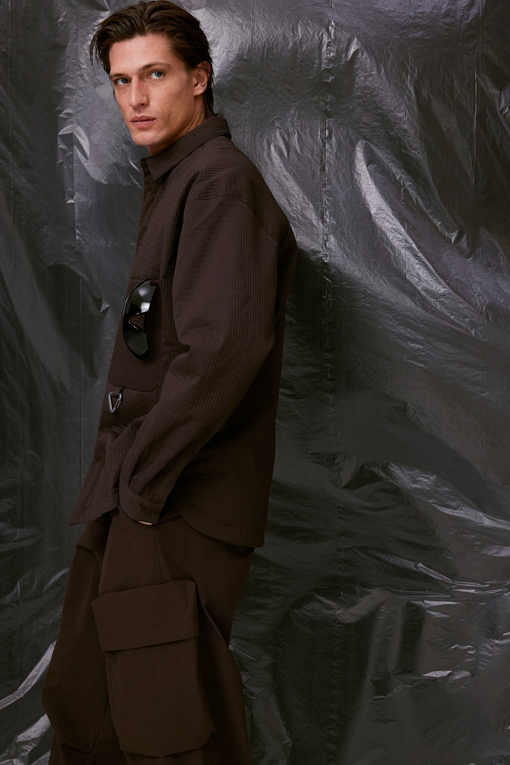 Sobrecamisa en ThermoMove Oversized Fit - H&m фото 5