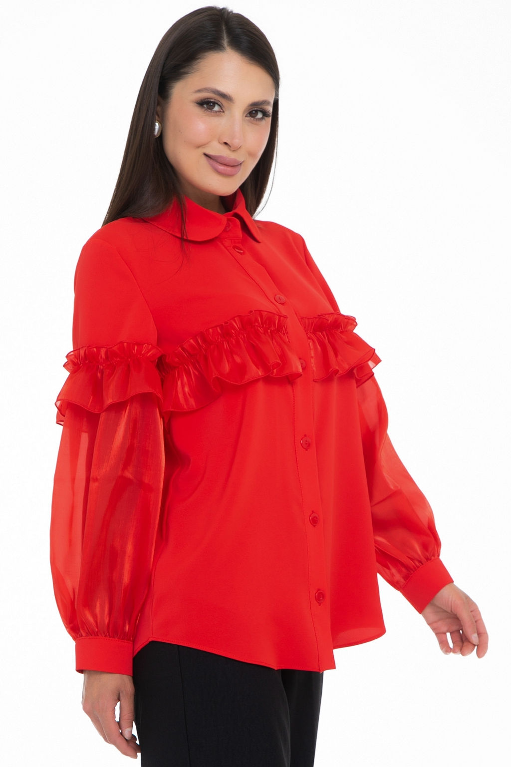 Блуза Очень красивая(алый)