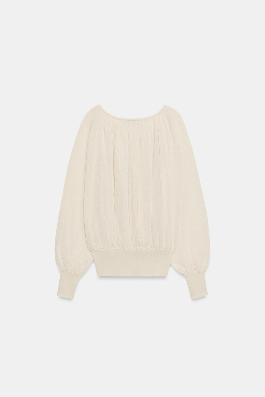 BLUSA PUNTO CUELLO BARCO / Arena - Zara фото 5