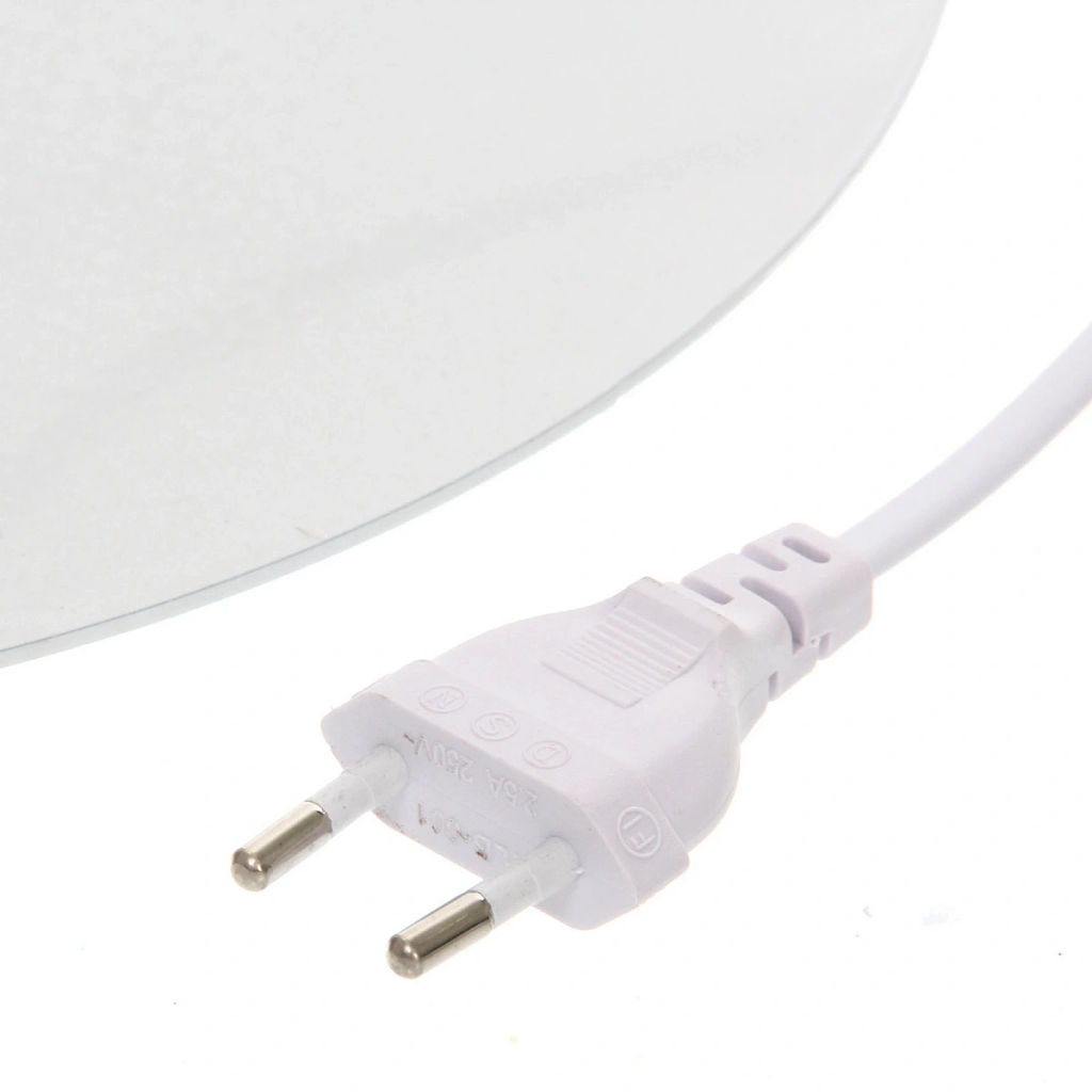 Фигура светодиодная "Нежный цветок" на стойке, d-75см, h-1,6 м, пост.свечение,220v,Белый