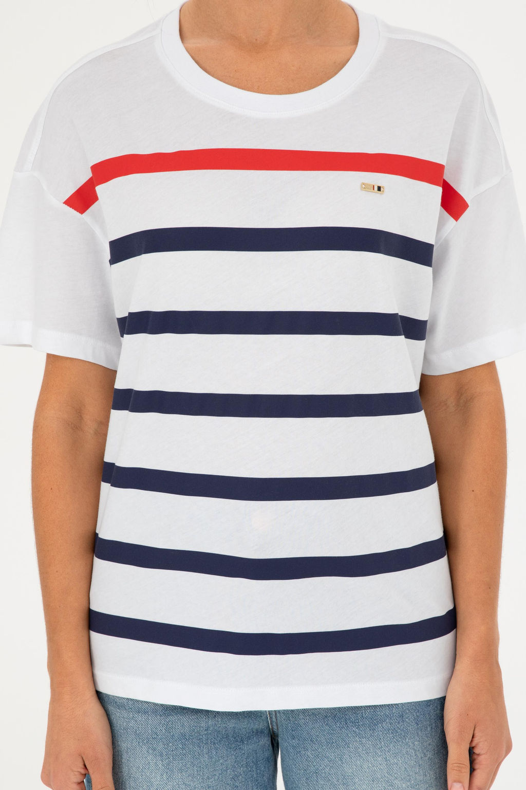 Футболка U. S. Polo Assn женская белая - U.s. polo assn фото 13