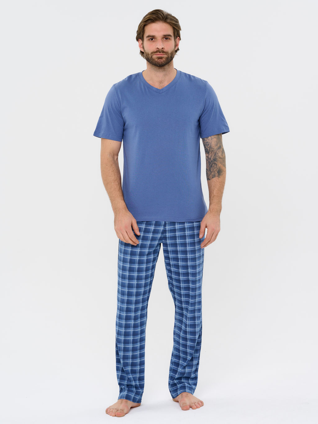 Пижама Грант_М331/индиго - Ihomelux фото 2