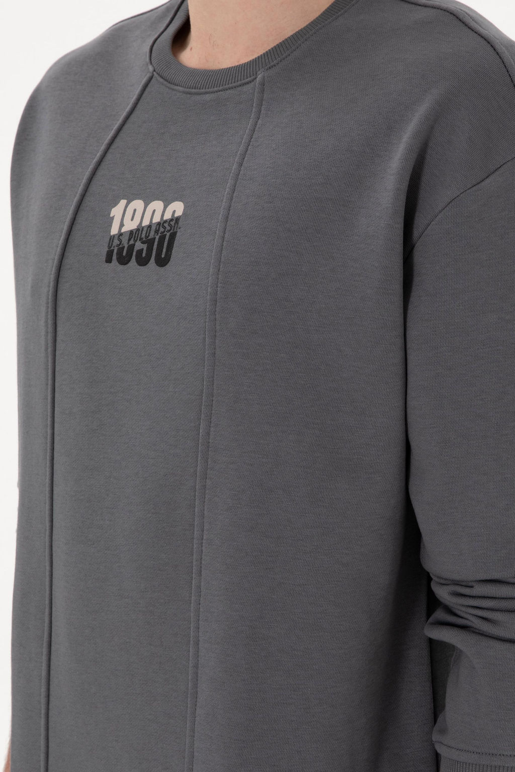 Erkek Antrasit Sweatshirt Sepette S_rpriz _ndirim - U.s. polo assn фото 7