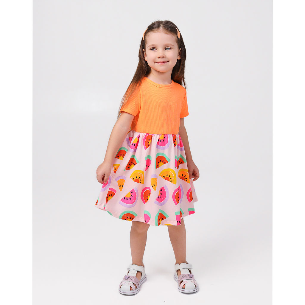 Платье кашкорсе неон, кулирка 1974900102 - Youlala фото 2