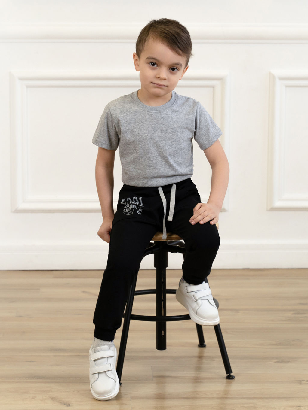 Футболка детская меланж