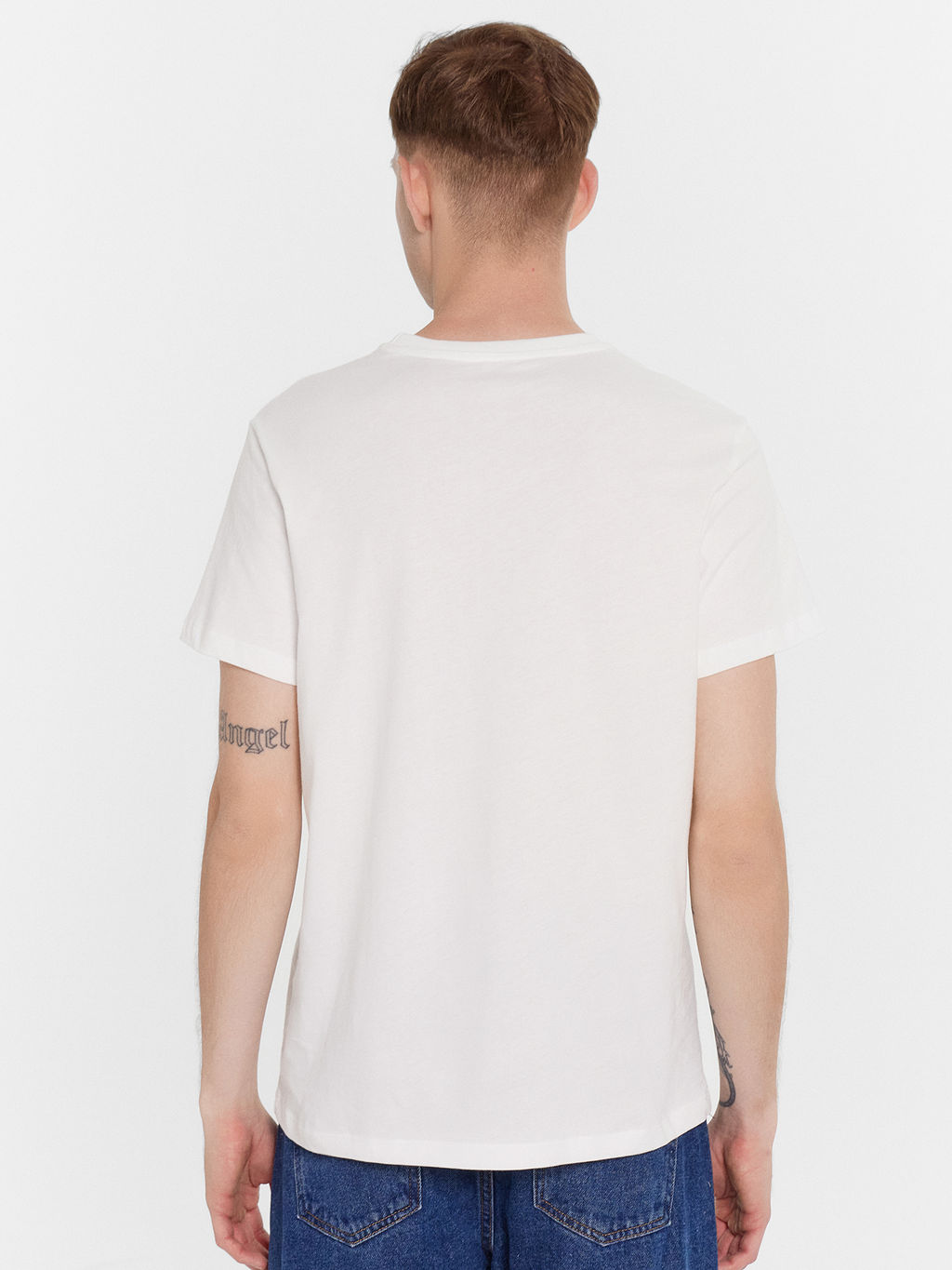 ФУТБОЛКА МУЖСКАЯ белый 111773 - Mark formelle фото 4