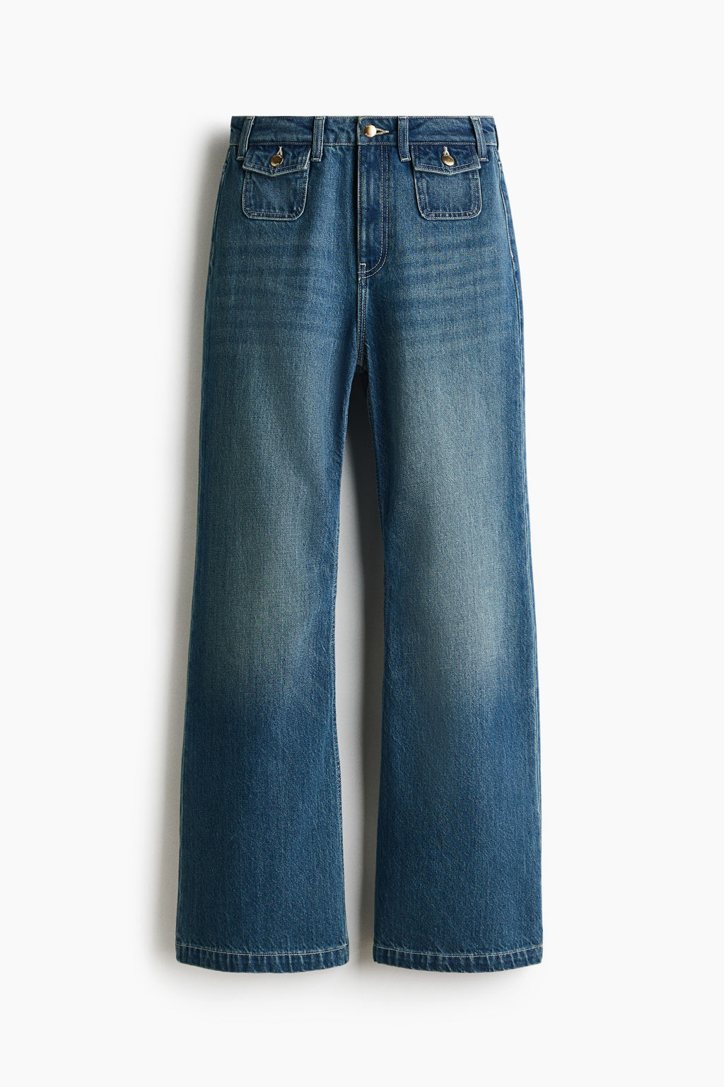 Wide High Jeans - H&m фото 3