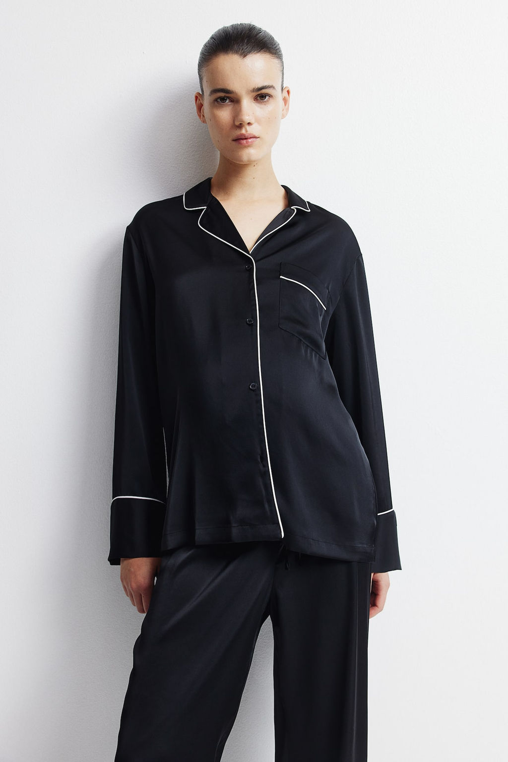 MAMA Pijama de saten Before & After - H&m фото 2