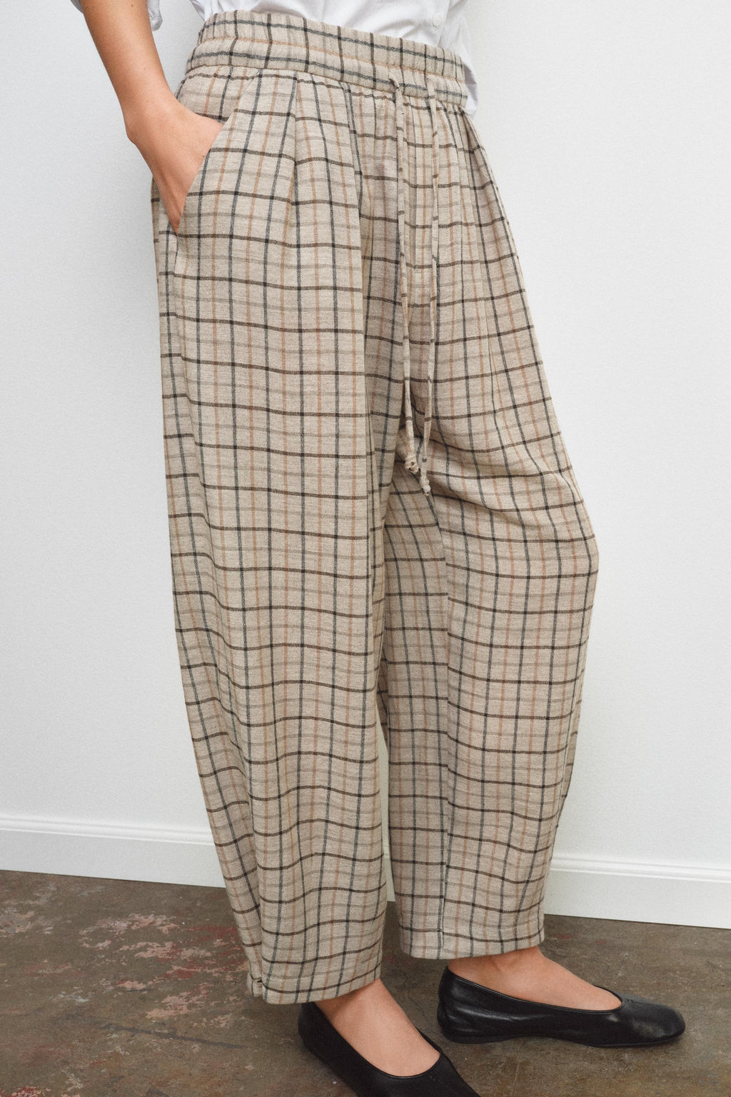 CHECK TROUSERS ZW COLLECTION - Zara фото 2