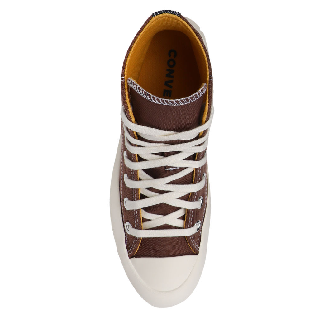 Женские высокие кеды CONVERSE CHUCK TAYLOR ALL STAR LUGGED 2.0 Артикул 3221177, коричневый  фото 4