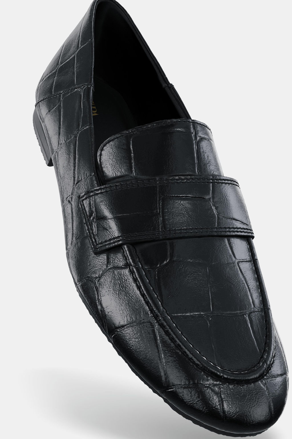 EMBOSSED FLAT LOAFERS - Zara фото 6