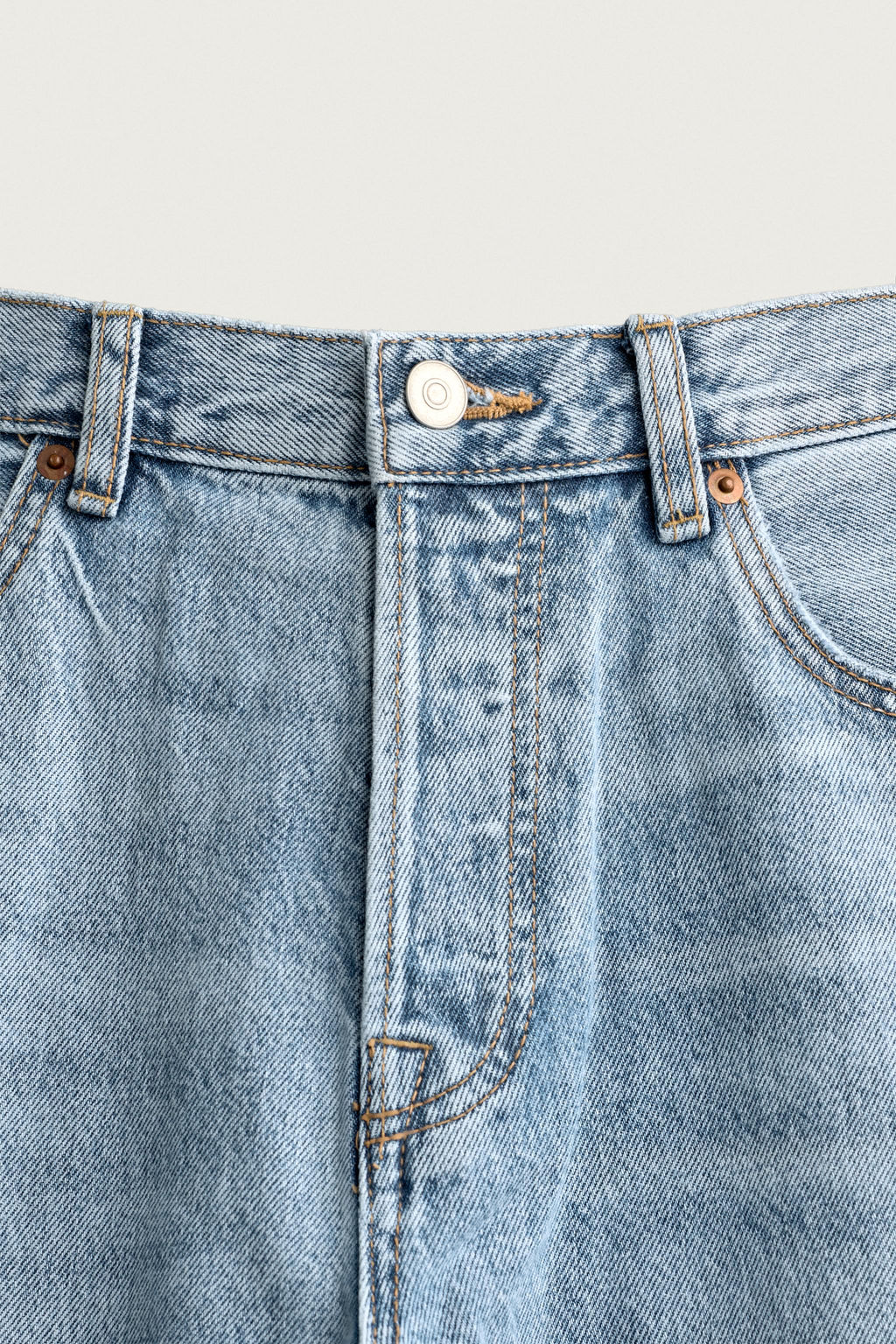 JEANS STRAIGHT FIT / Azul - Zara фото 6