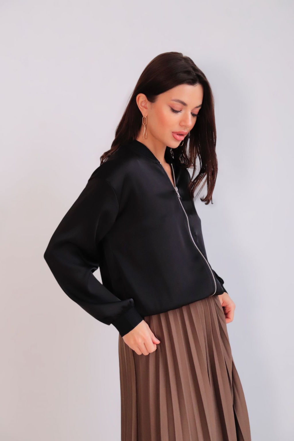 Martichelli Бомбер шелковый  фото 6