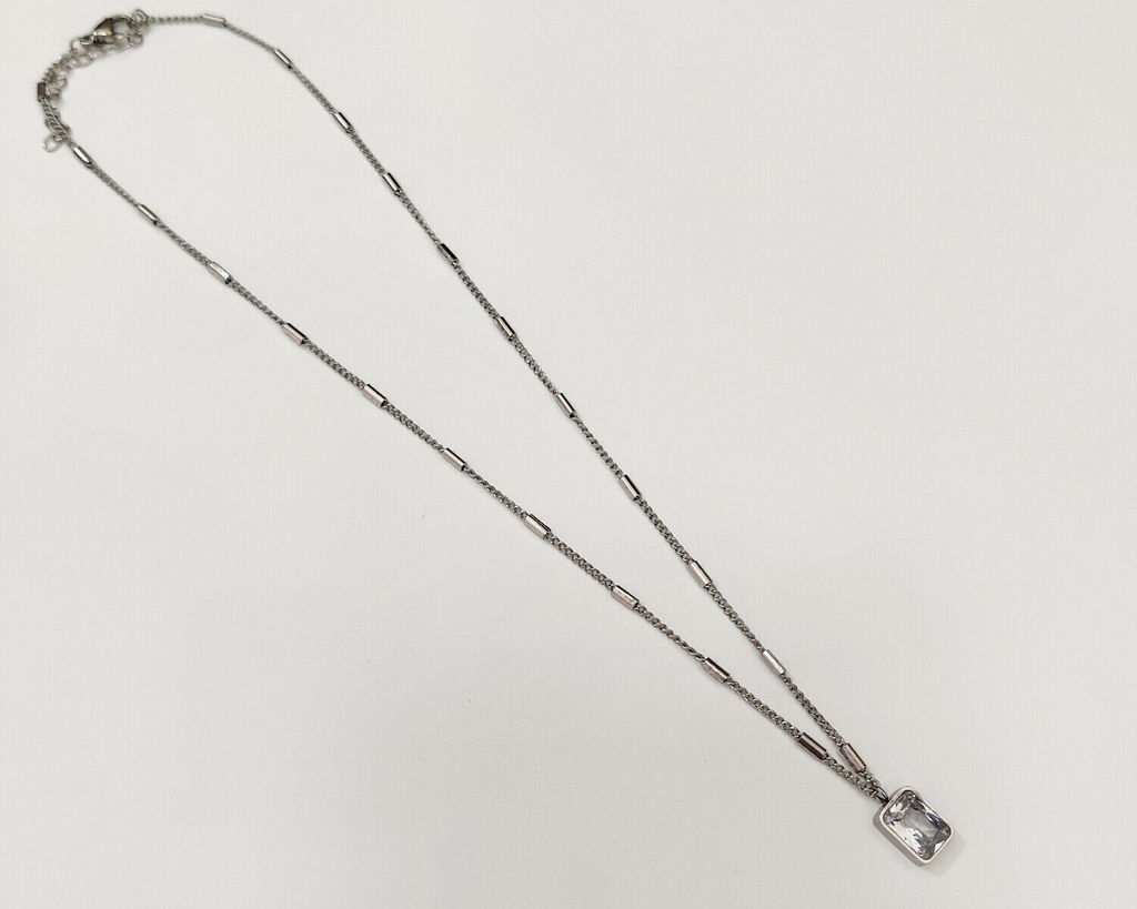 Кулон из стали на цепочке