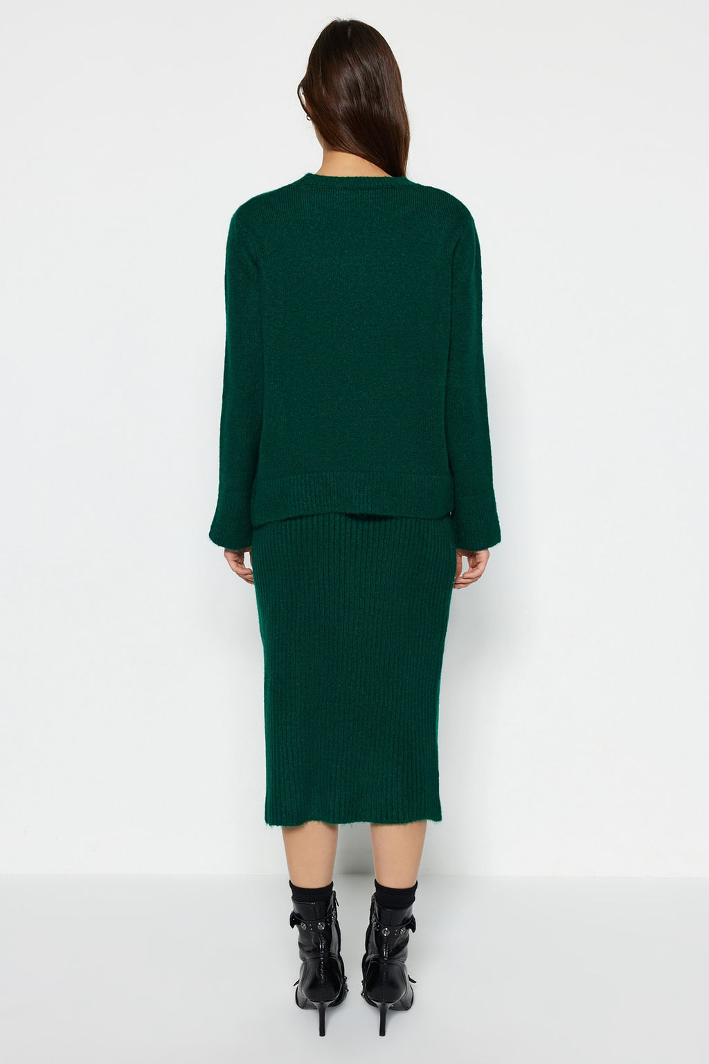 K?rm?z? Yumusak Dokulu Triko Alt-Ust Tak?m TWOAW23AU00217 - Trendyolmilla фото 12