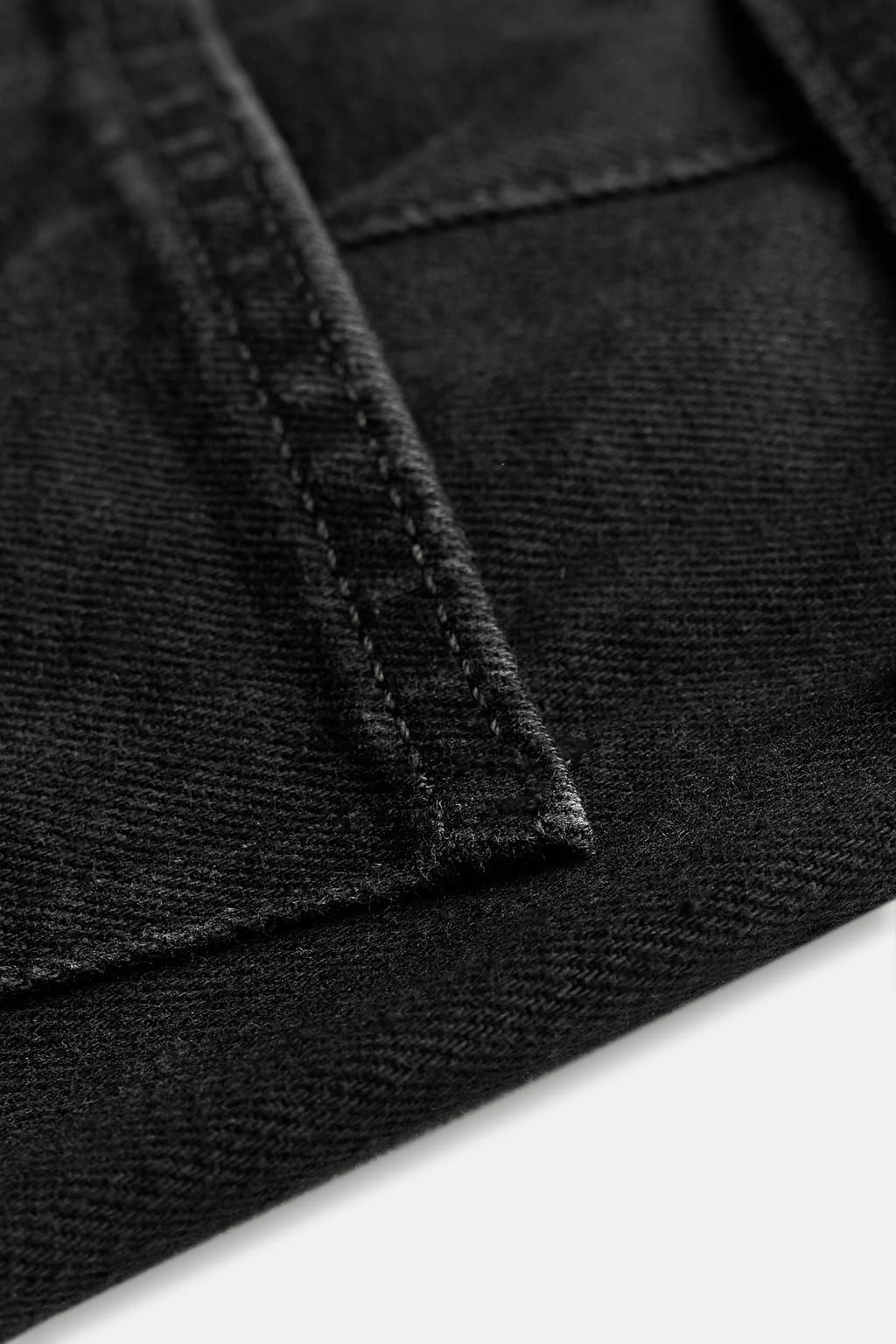 ZW COLLECTION STRAIGHT-LEG MID-RISE JEANS - Zara фото 11