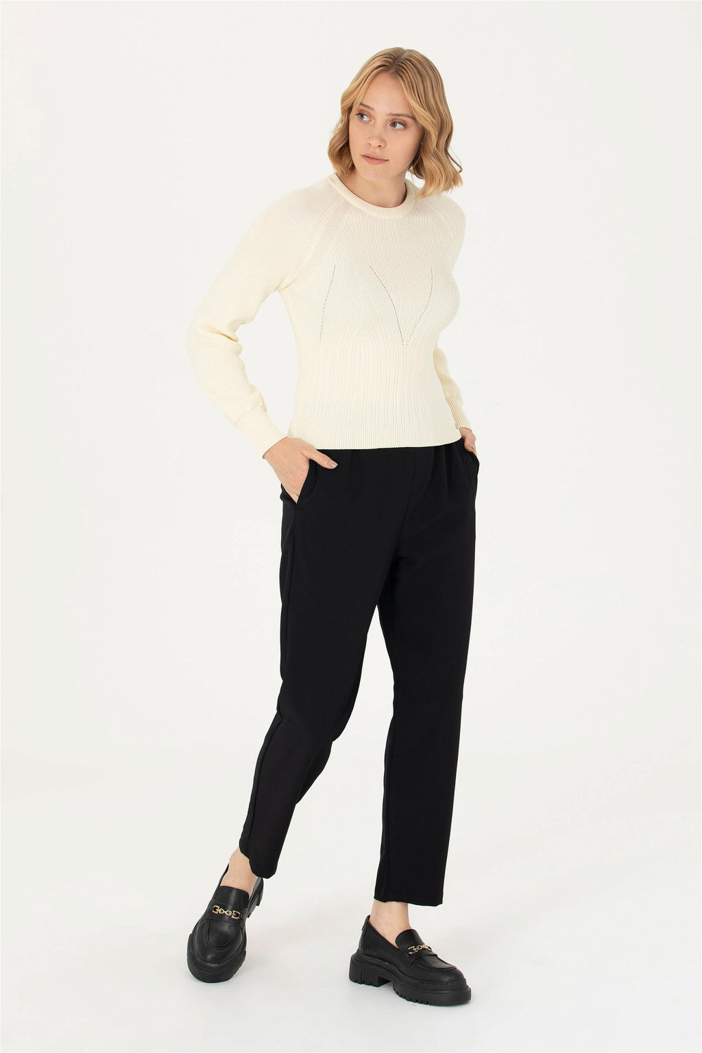 Женские черные брюки Неожиданная скидка в корзине - U.s. polo assn фото 3