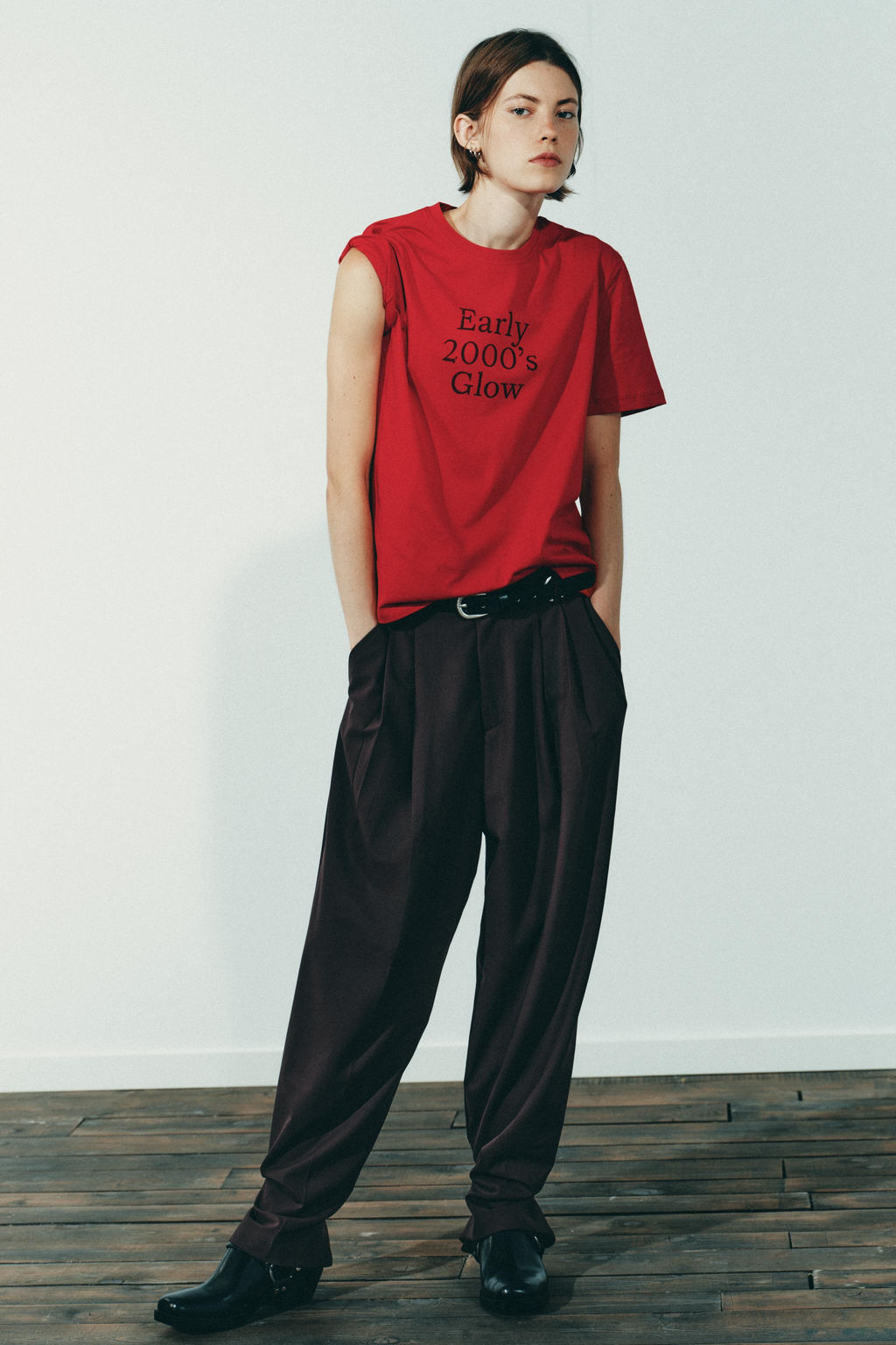 PLEATED TROUSERS WITH BUTTON HEM - Zara фото 2