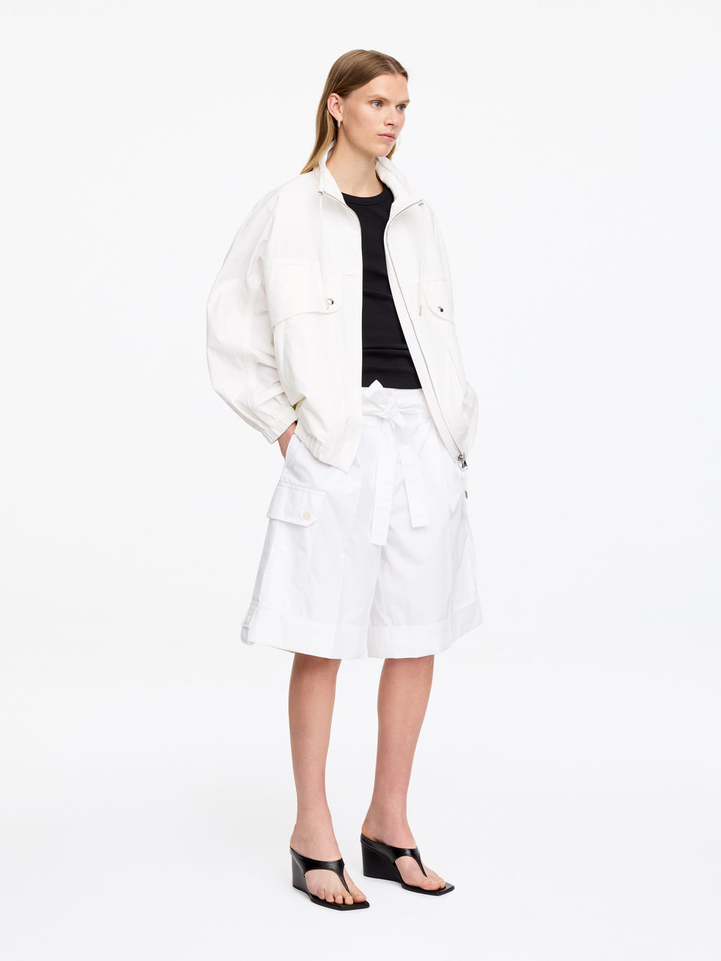 Shorts utilitarios suaves - H&m фото 3