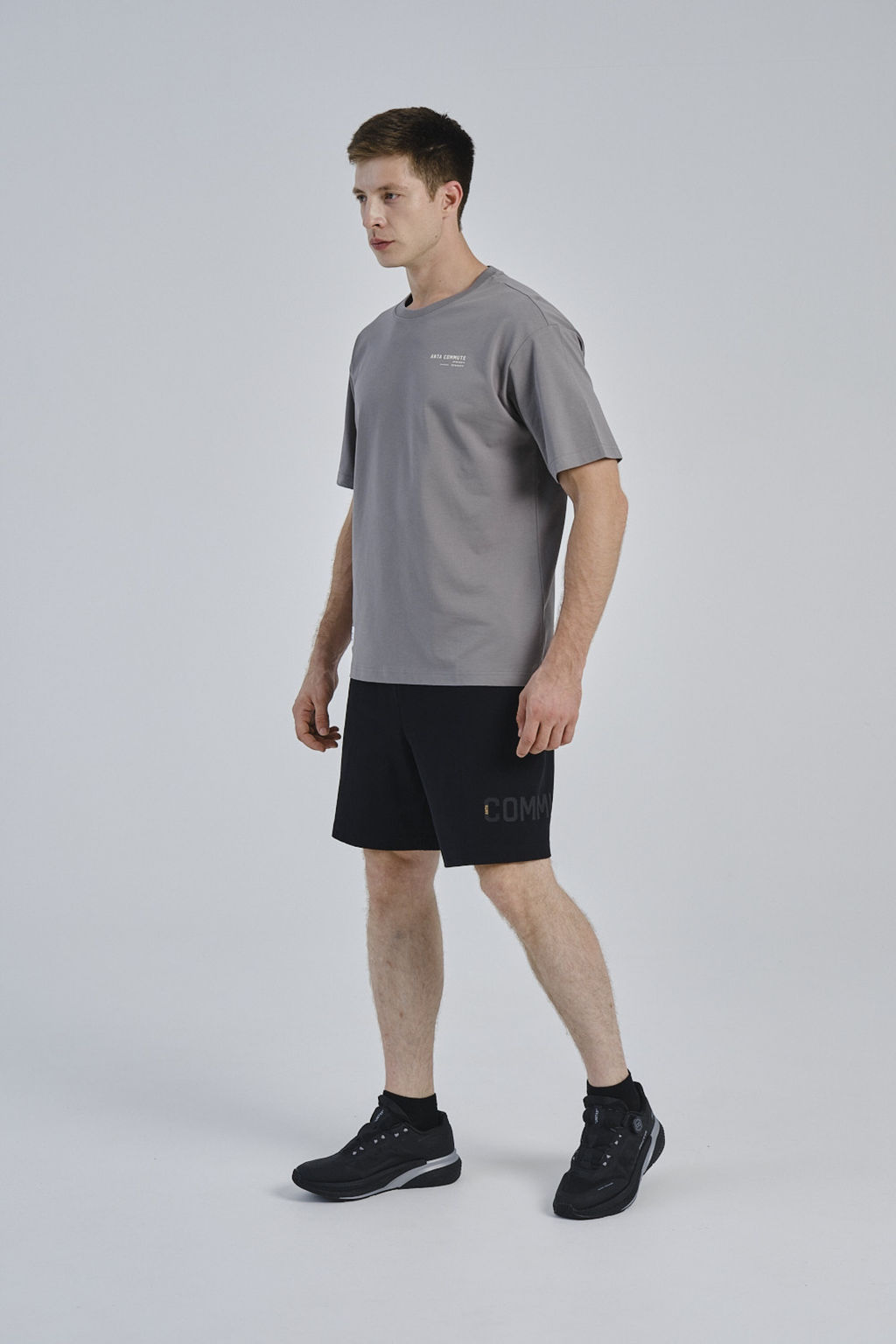 Шорты трикотажные Черный COMMUTE Knit Half Pants - Anta фото 5