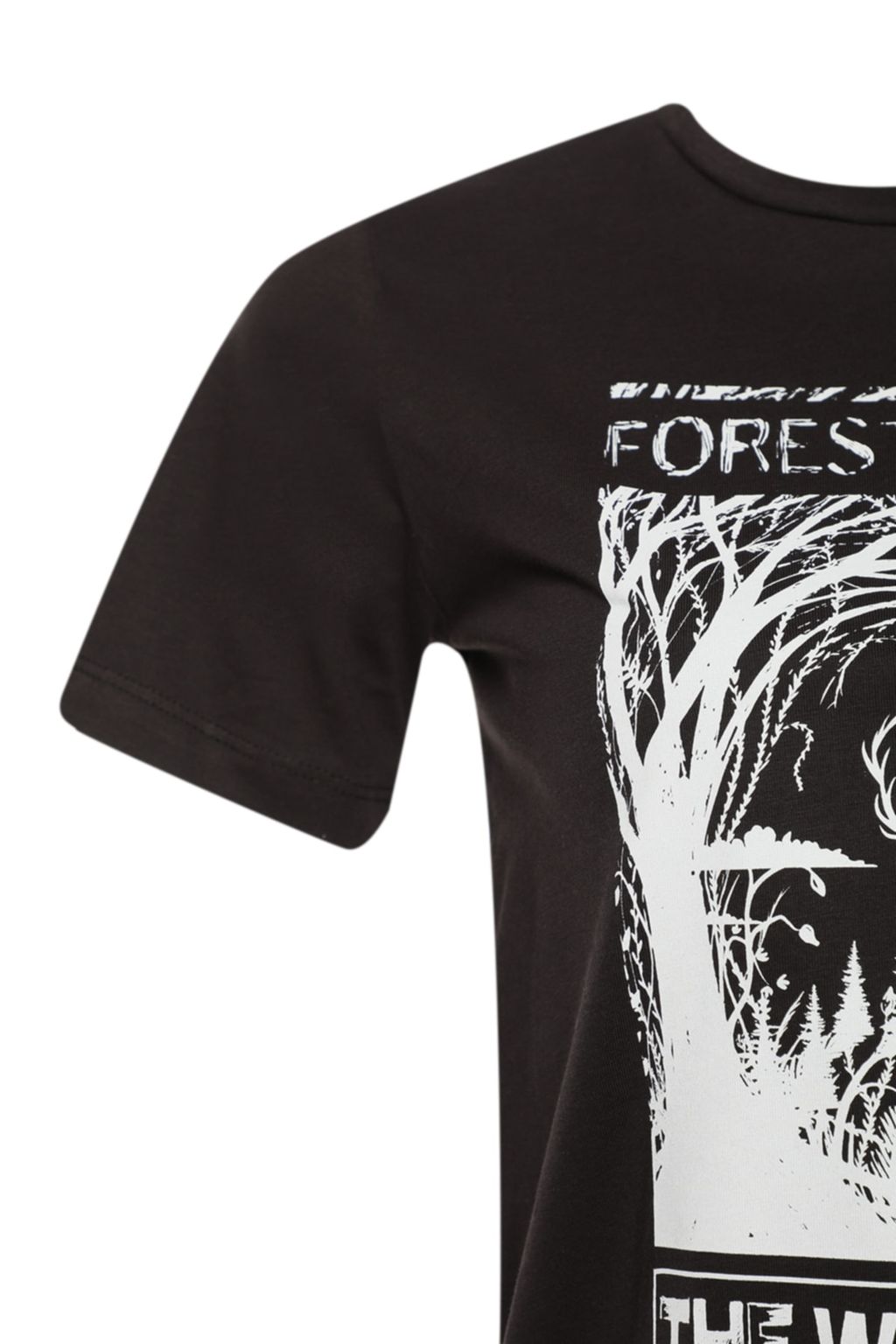 Siyah %100 Organik Pamuk Bask?l? Basic Orme T-Shirt - Trendyolmilla фото 10