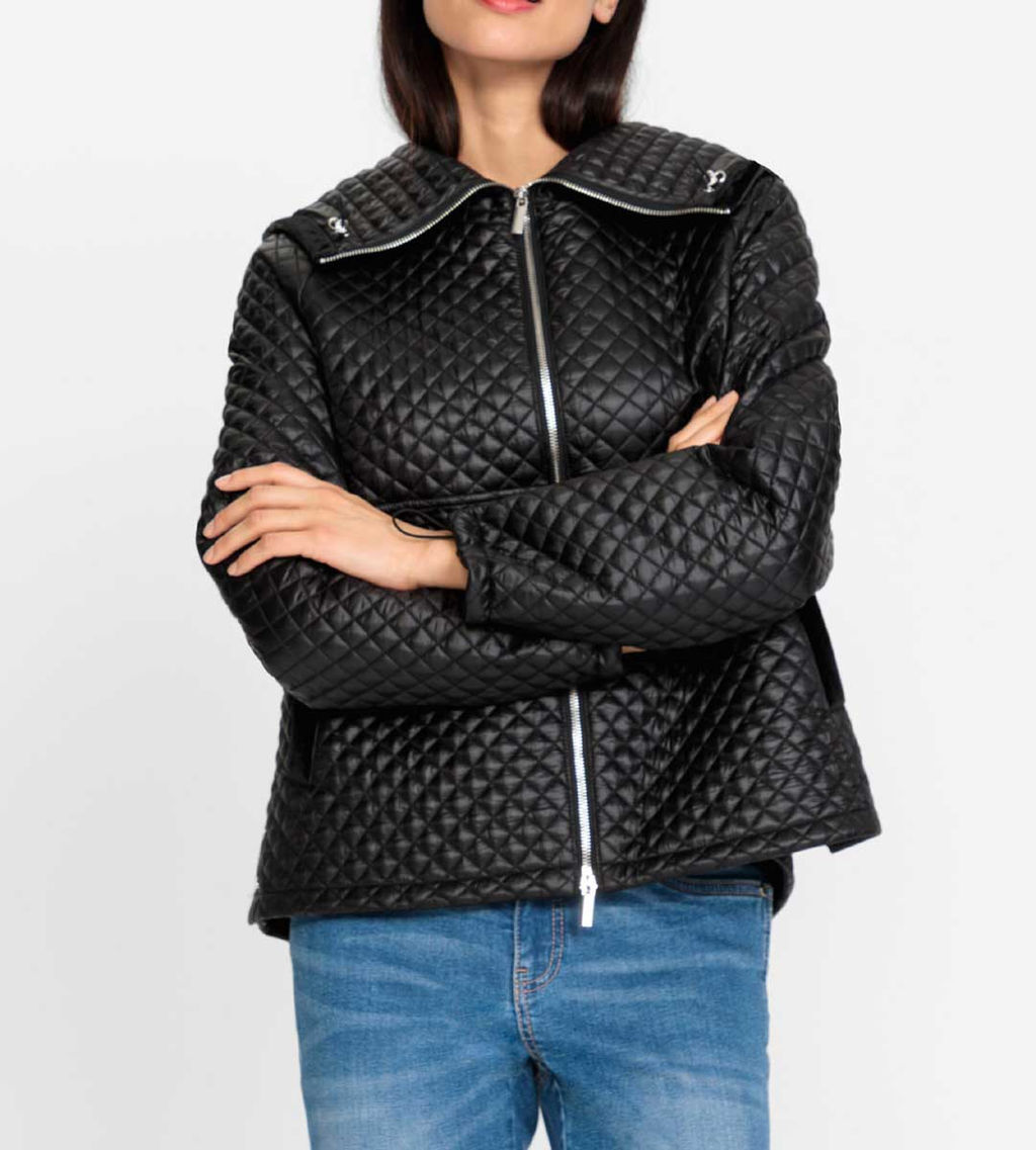 Куртка стеганая, черная - Heine фото 3