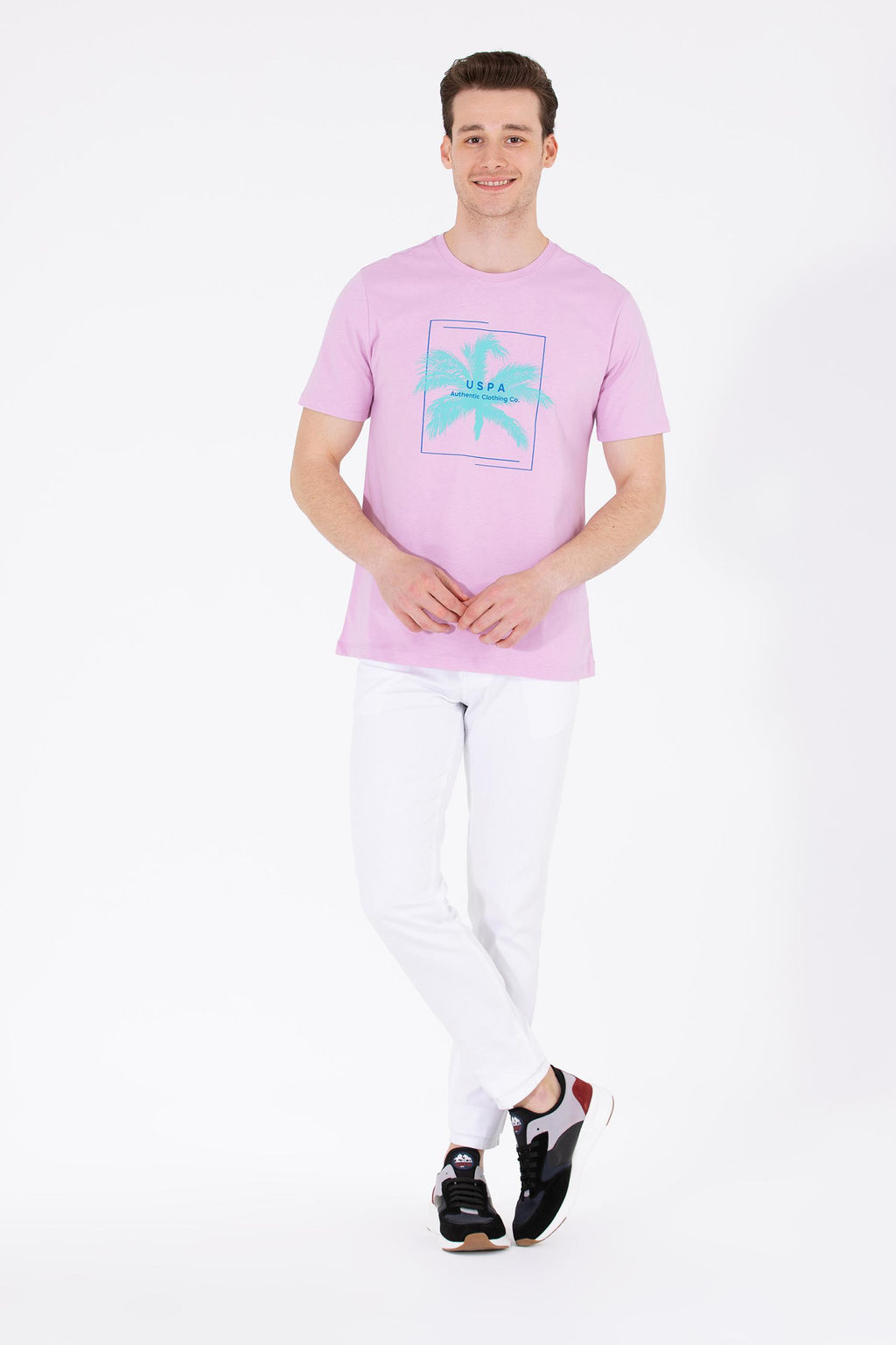 Мужская футболка Magnolia с круглым вырезом - U.s. polo assn фото 4