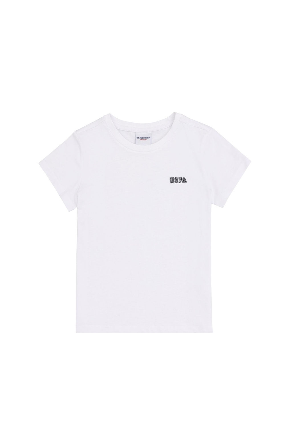 Erkek _ocuk Beyaz Bisiklet Yaka Ti__rt - U.s. polo assn фото 2
