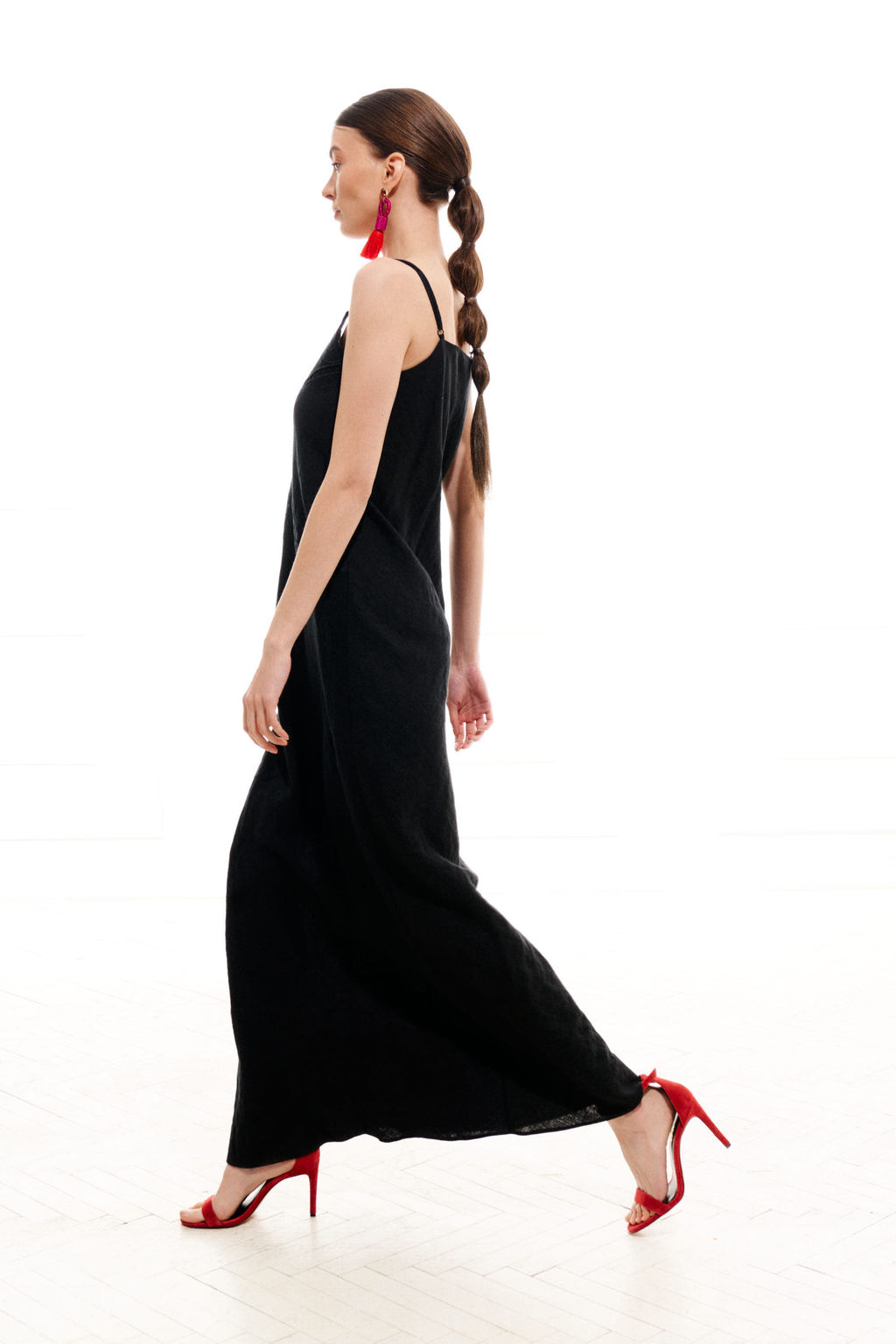 Платье - комбинация 1022 (Лен - 100%) - Elletto фото 18