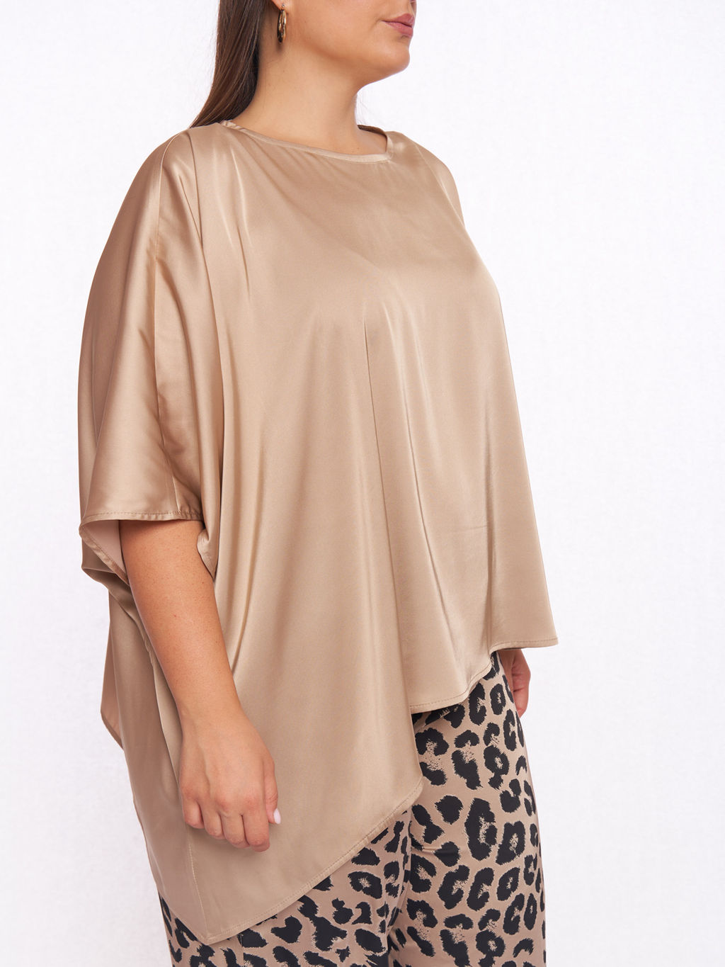 Блузка ассиметричная BL53037GLD61 - Артесса фото 4