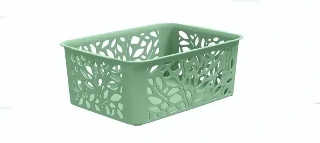 Корзина д/хранения 1,2л Гармония (зеленый)