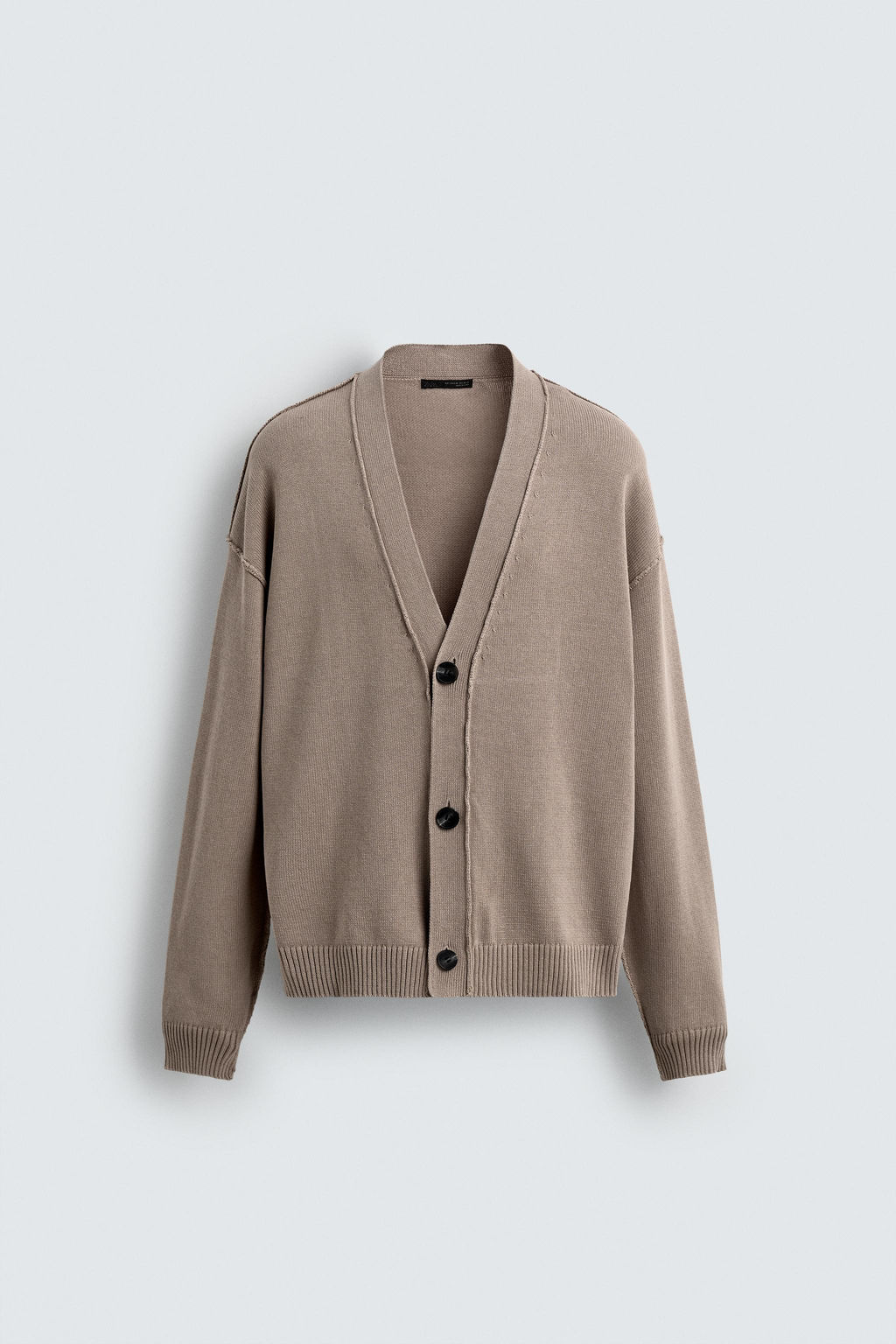 REVERSIBLE CARDIGAN WITH REVERSE EFFECT - Zara фото 7