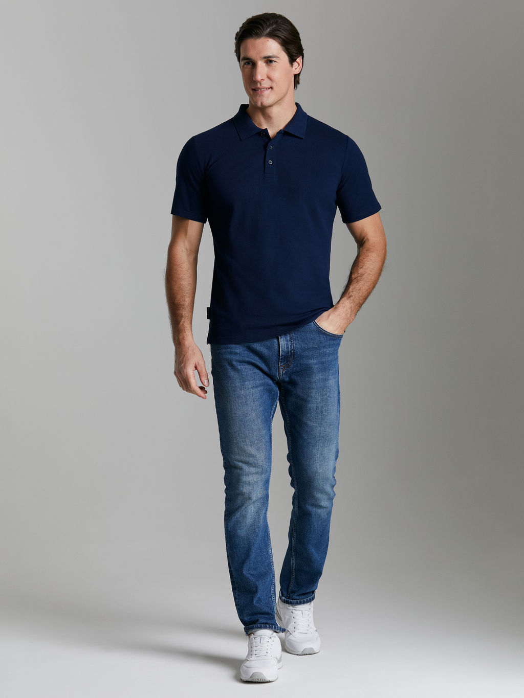 Поло мужское 65M-RR-1651 RED-N-ROCKS