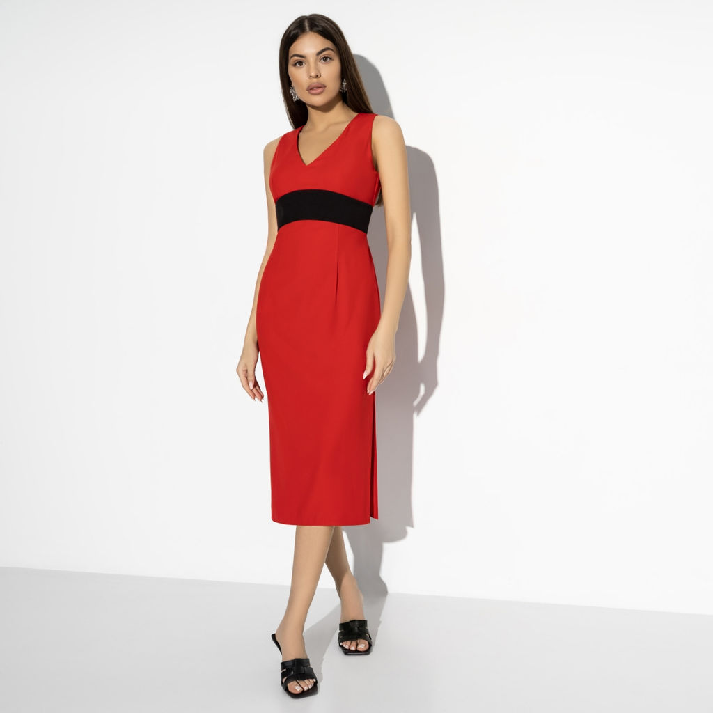 Платье Позирую как модель (с брошкой) - Charutti фото 12