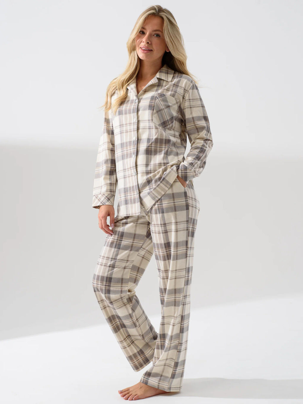 Пижама 100% хлопок Комфорт (классическая) - Оптима фото 3