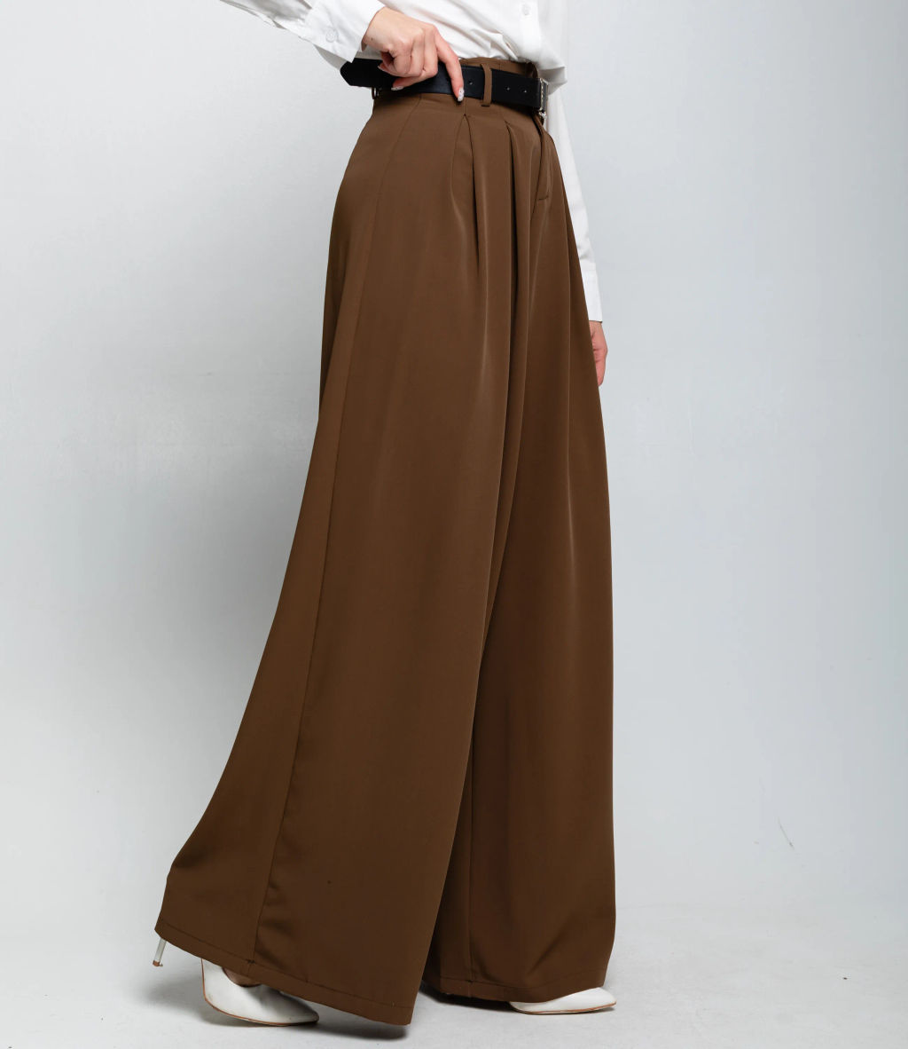Брюки #КТ93 (4), коричневый - Dommod фото 3