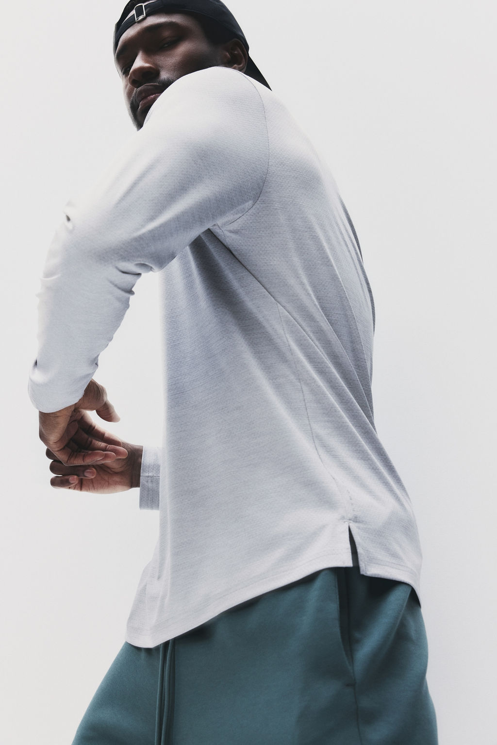 Camiseta de deporte de manga larga con DryMove - H&m фото 8