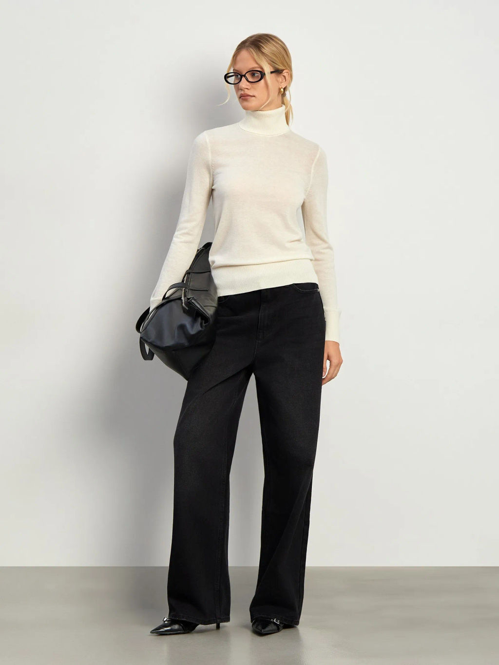 Трикотажная водолазка B2866/forgin - Emka фото 7