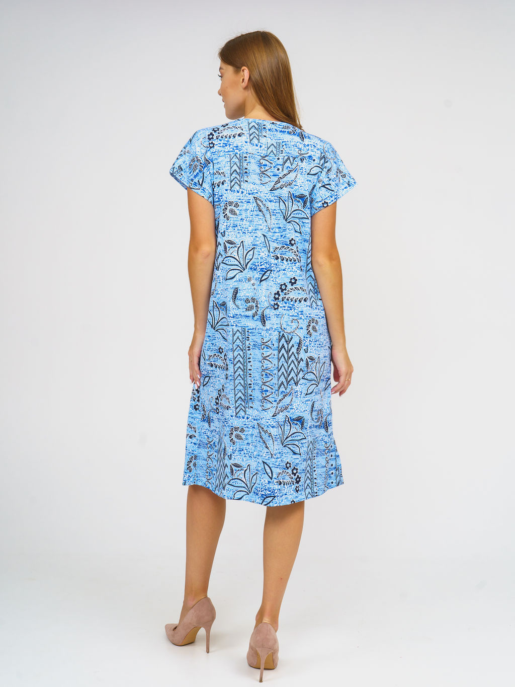 520 Платье "Голубой"