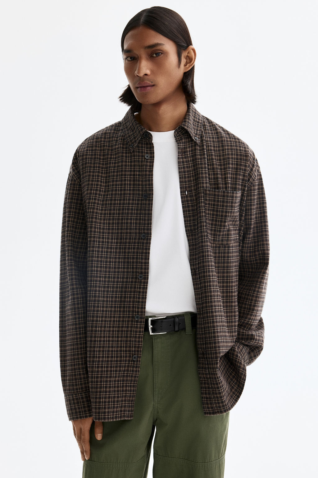 Camisa de algod?n Relaxed Fit - H&m фото 4