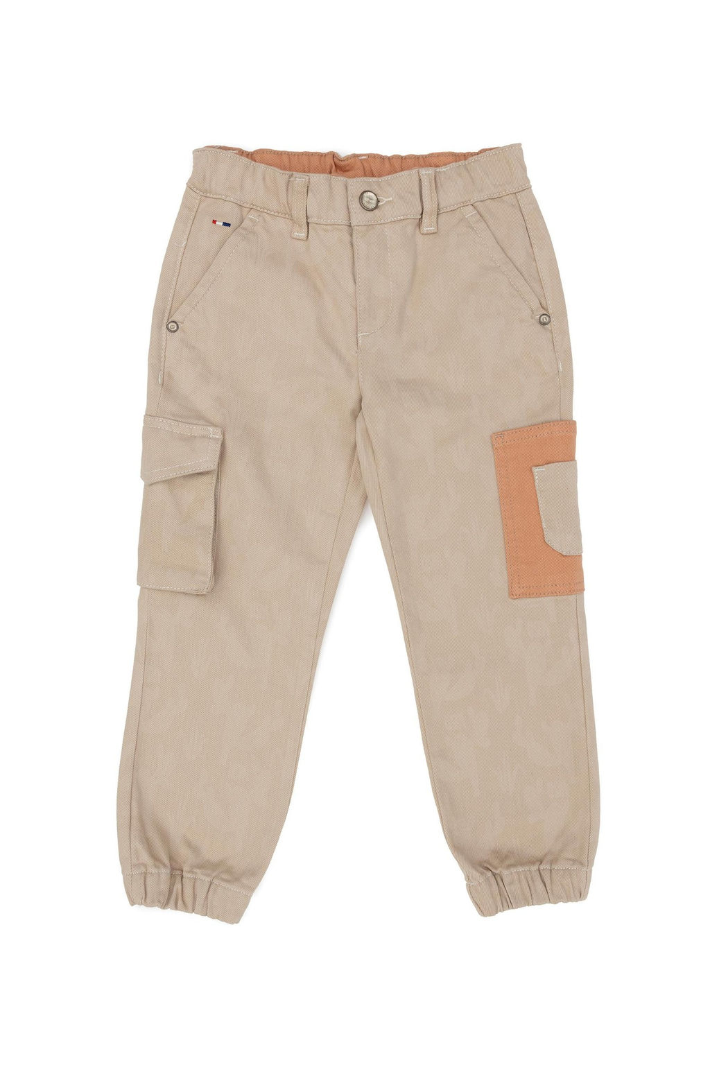 Кремовые джинсовые брюки для мальчика - U.s. polo assn фото 3