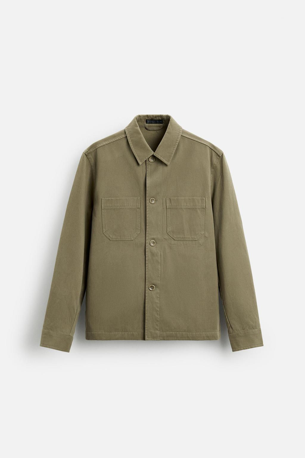 OVERSHIRT WITH POCKETS - Zara фото 7